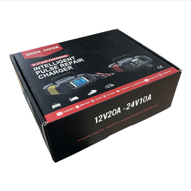 Taffware Charger Baterai Aki Mobil Motor Portable LED 300W 12/24V - RJ-E122001B Gambar produk Taffware Charger Baterai Aki Mobil Motor Portable LED 300W 12/24V - RJ-E122001B - Kemasan
