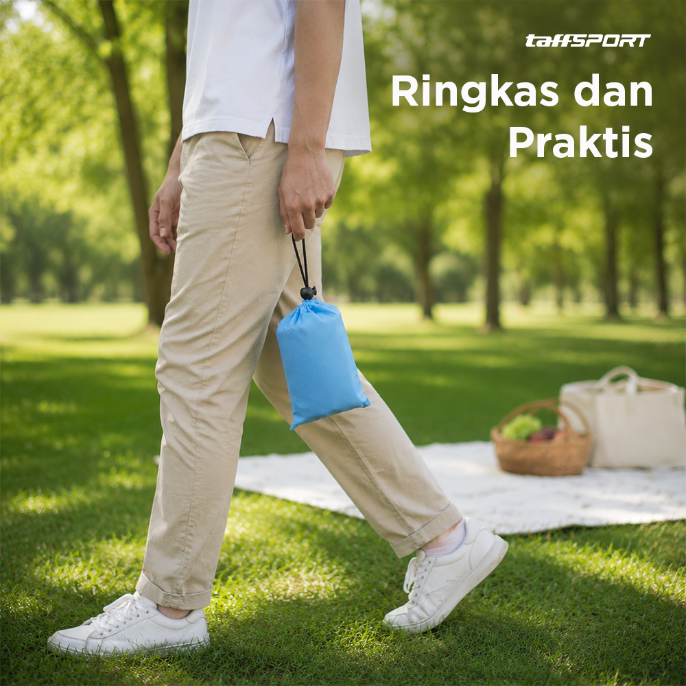 TaffSPORT Tikar Lipat Matras Camping Piknik Waterproof Mat 1.4x1.52M - FS-007 Gambar produk TaffSPORT Tikar Lipat Matras Camping Piknik Waterproof Mat 1.4x1.52M - FS-007 - 4