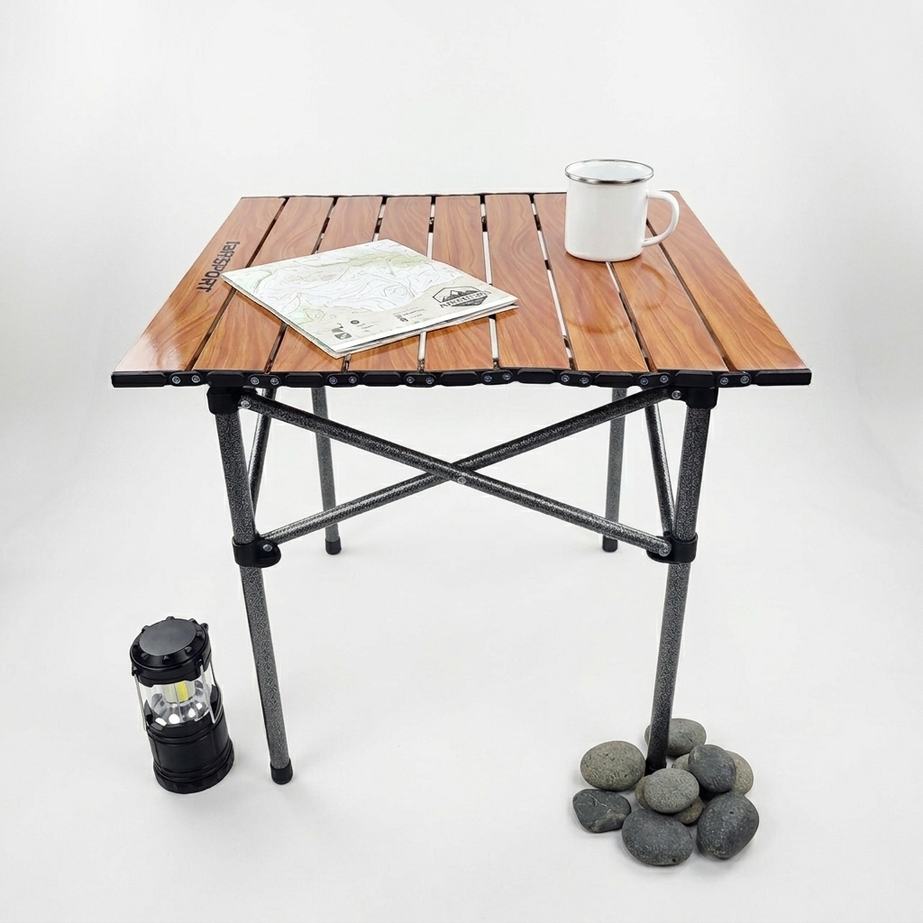 TaffSPORT Meja Lipat Outdoor Piknik Camping Portable Table with Bag 53x51x50cm - AF59 Gambar produk TaffSPORT Meja Lipat Outdoor Piknik Camping Portable Table with Bag 53x51x50cm - AF59 - 4