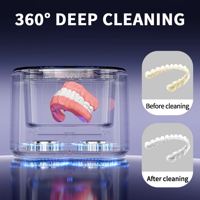 AFTI Pembersih Perhiasan Ultrasonic Cleaning Machine Rechargeable 6W - S955 Gambar produk AFTI Pembersih Perhiasan Ultrasonic Cleaning Machine Rechargeable 6W - S955 - 2