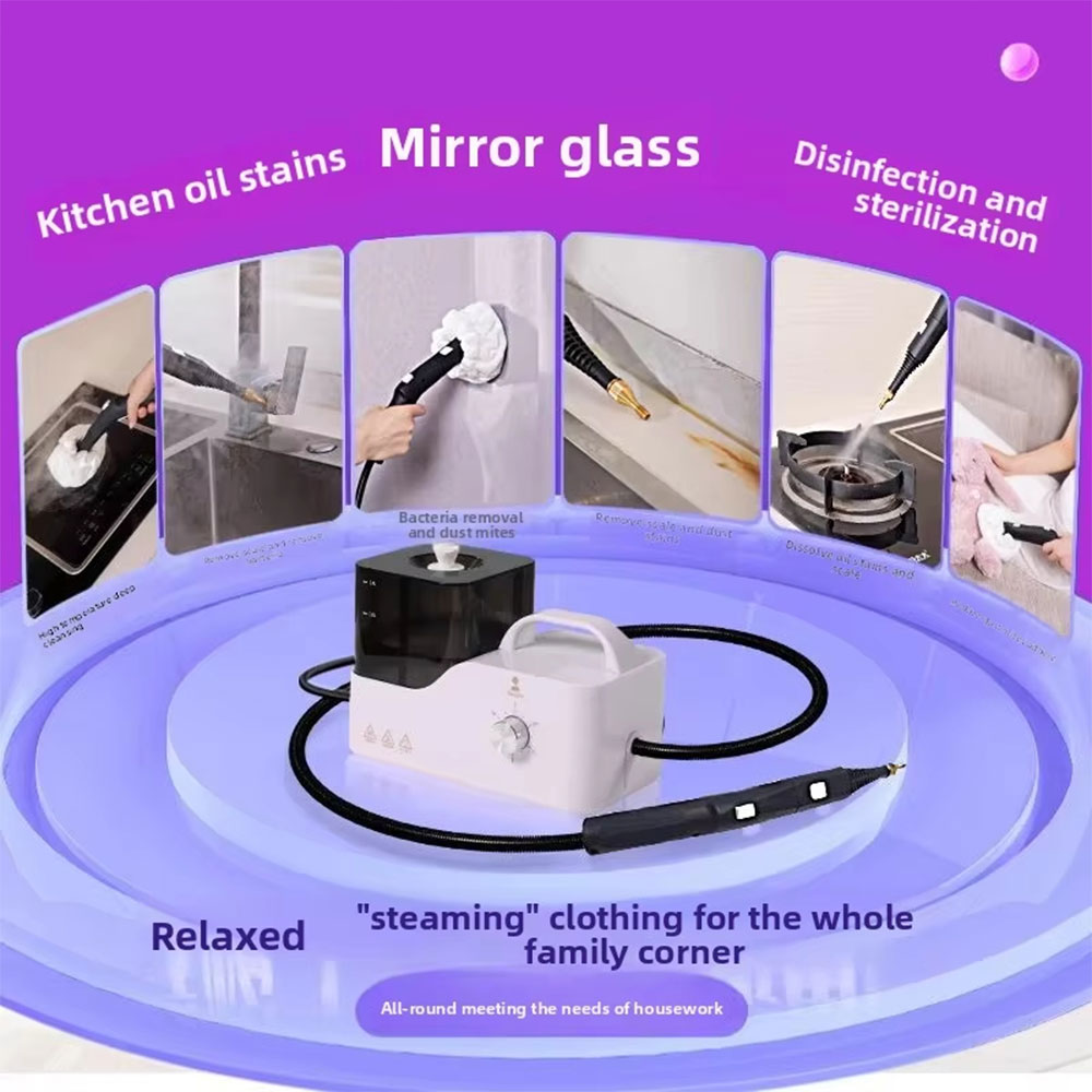SUSWE Mesin Pembersih Uap Steam Cleaner Multifungsi 1.4L 2600W - SX26 Gambar produk SUSWE Mesin Pembersih Uap Steam Cleaner Multifungsi 1.4L 2600W - SX26 - 2