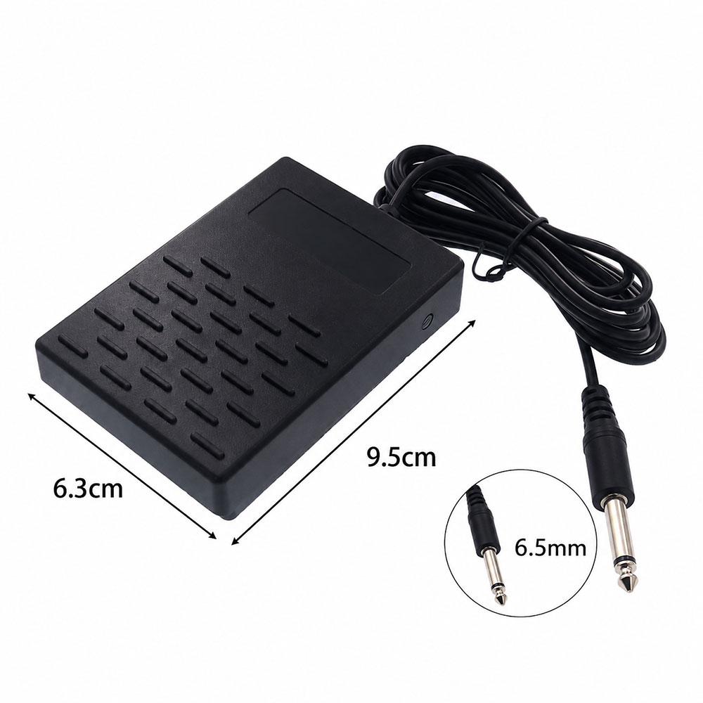 Tooy Sustain Pedal Universal Keyboard Drum Piano Elektrik Damper MIDI 6.5mm - WTB-010 Gambar produk Tooy Sustain Pedal Universal Keyboard Drum Piano Elektrik Damper MIDI 6.5mm - WTB-010 - 4