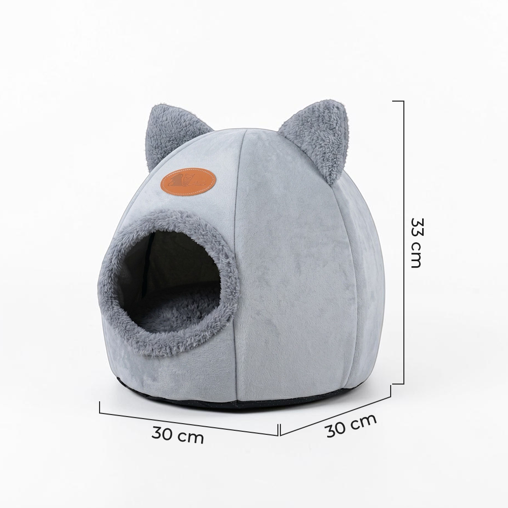 AOXIN Tempat Tidur Hewan Peliharaan Kucing Cat House Tent M - HTC01 Gambar produk AOXIN Tempat Tidur Hewan Peliharaan Kucing Cat House Tent M - HTC01 - 7