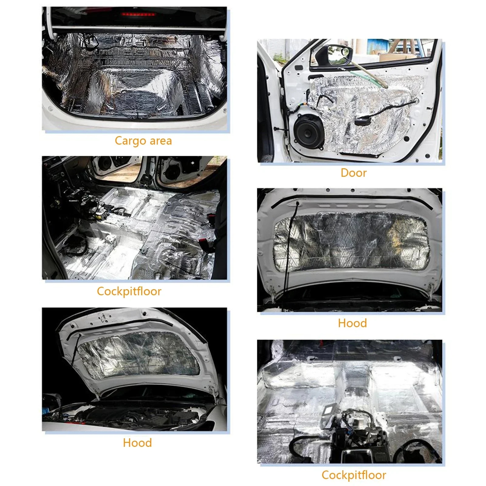 Podna Peredam Bising Mobil Aluminium Foil DIY Noise Insulation 1M 50cm 10mm - PD30 Gambar produk Podna Peredam Bising Mobil Aluminium Foil DIY Noise Insulation 1M 50cm 10mm - PD30 - Kemasan