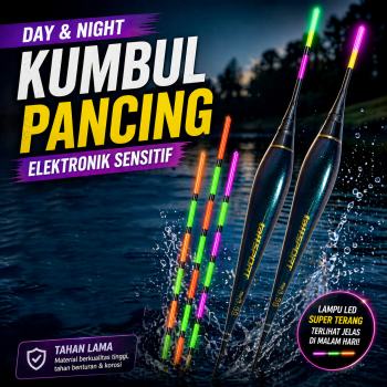 Gambar produk TaffSPORT Kumbul Pelampung Pancing LED Luminous Fishing Float 1 PCS - DS-10