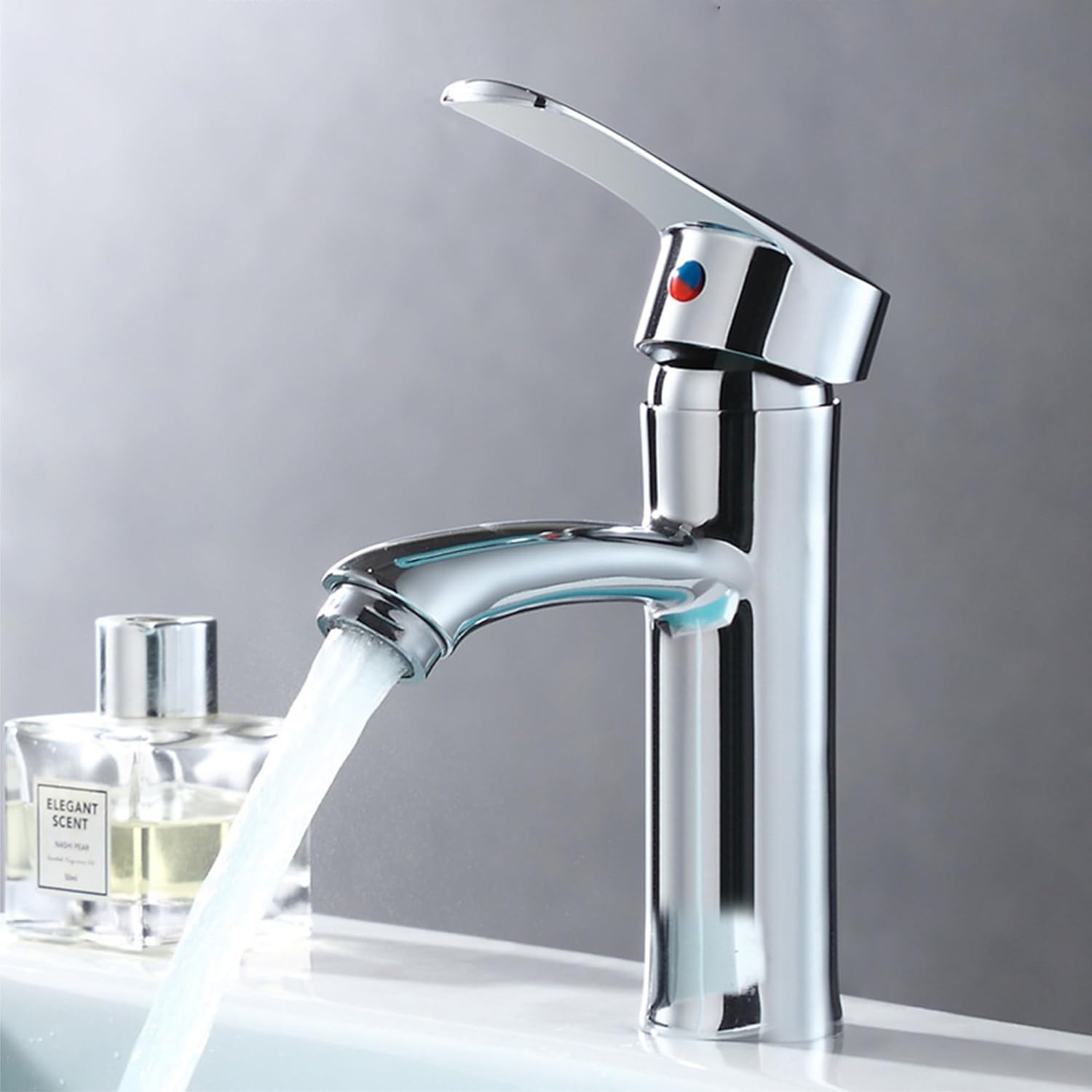 BATHE PROJECT Keran Air Wastafel Mixer Panas Dingin Basin Faucet - K030 Gambar produk BATHE PROJECT Keran Air Wastafel Mixer Panas Dingin Basin Faucet - K030 - 6