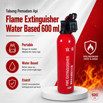 Yian Tabung Pemadam Api Flame Extinguisher Water Based 600ml - MSWJ600A
