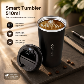 Urban Much Botol Minum Tumbler Smart Display Stainless Steel 510ml - UR-51