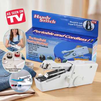 Gambar produk EnName Mesin Jahit Mini Handy Stitch Portable Handheld Sewing Machine - CS-101B