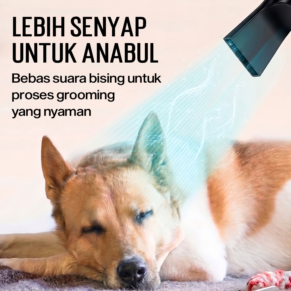 HEAN Pengering Bulu Kucing Anjing Hair Dryer for Pets Fast Blow 2800W - ZF-YC-C-04 Gambar produk HEAN Pengering Bulu Kucing Anjing Hair Dryer for Pets Fast Blow 2800W - ZF-YC-C-04 - 3