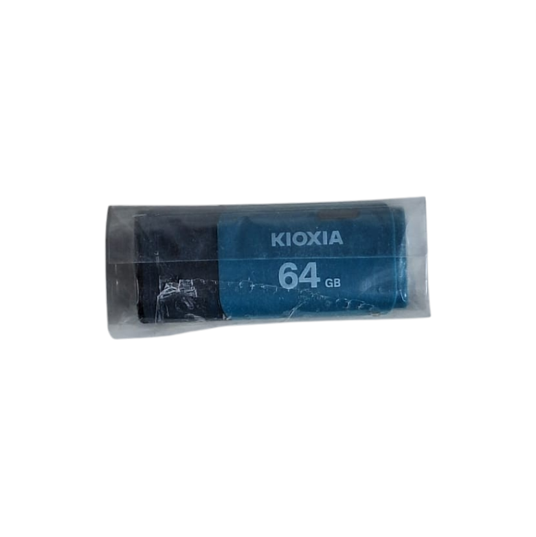 Kioxia Flashdisk Data Storage USB 2.0 Portable 64GB - U202 Gambar produk Kioxia Flashdisk Data Storage USB 2.0 Portable 64GB - U202 - Kemasan