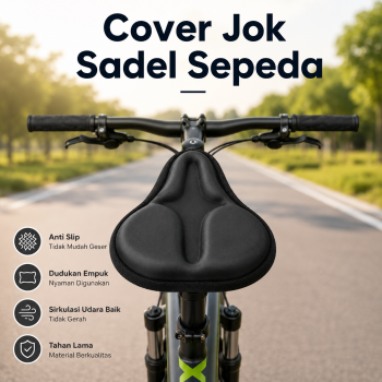 ECIOSL Cover Jok Sadel Sepeda Sporty Gel Pad Bicycle Seat Universal - HM900