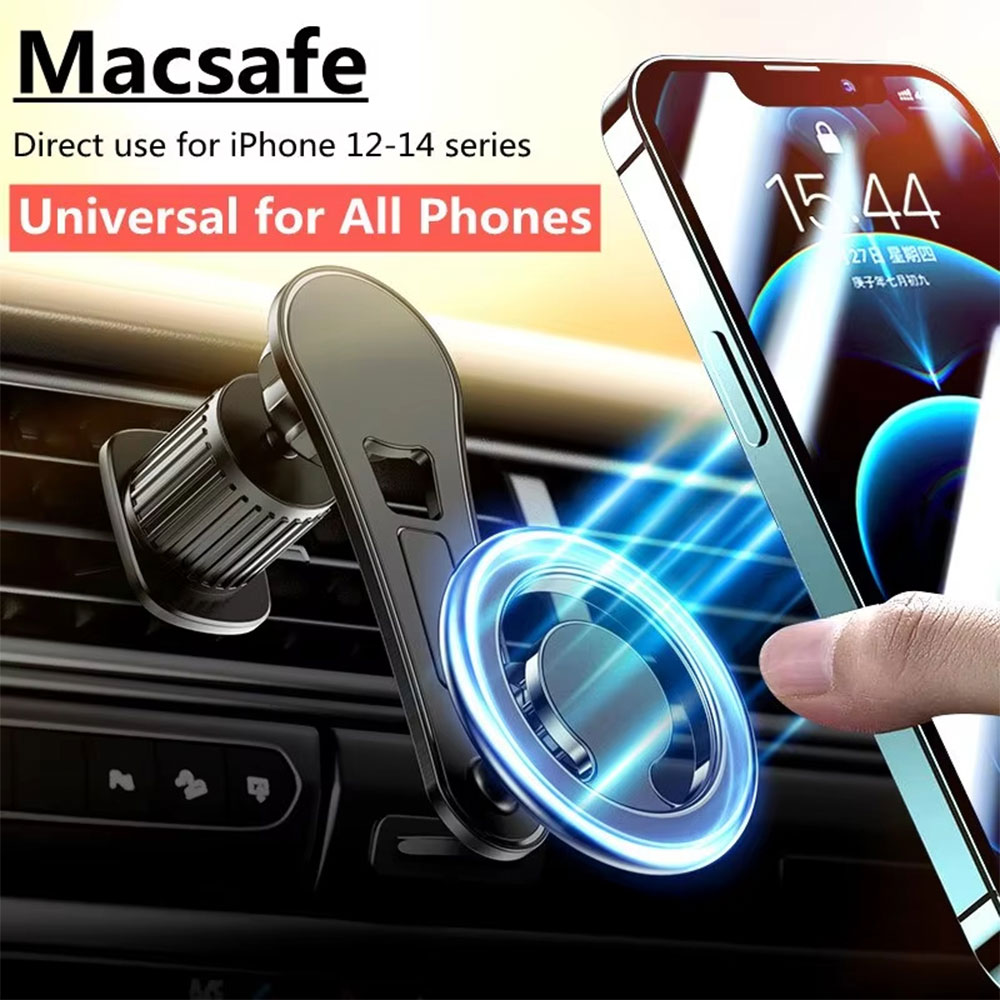 VIKE Holder HP Mobil Magnetic Foldable Car Phone Holder Extended Rod - D19 Gambar produk VIKE Holder HP Mobil Magnetic Foldable Car Phone Holder Extended Rod - D19 - Utama
