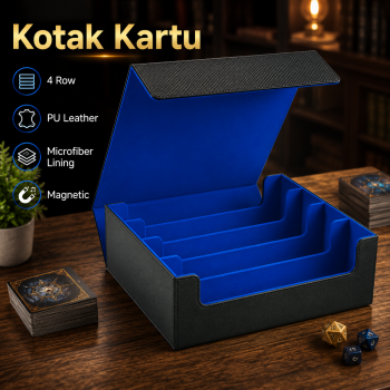 Kitoyz Kotak Penyimpanan Kartu TGC Magnetic PU Leather Storage Box - KK-20