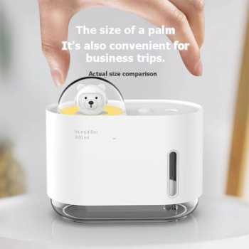 Gambar produk Fabo Air Humidifier Mini Ultrasonic Diffuser LED 7 Color 300ml - ABBP-M318 - 1