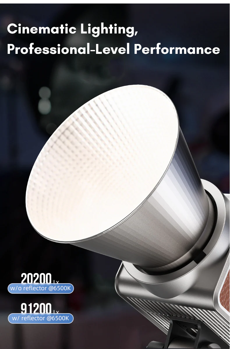 Tolifo Lampu Palm LED Video Light Bi-Color Bowens 2700-6500K 550W - PL-550B Gambar produk Tolifo Lampu Palm LED Video Light Bi-Color Bowens 2700-6500K 550W - PL-550B - 3