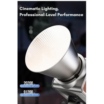 Gambar produk Tolifo Lampu Palm LED Video Light Bi-Color Bowens 2700-6500K 550W - PL-550B - 3
