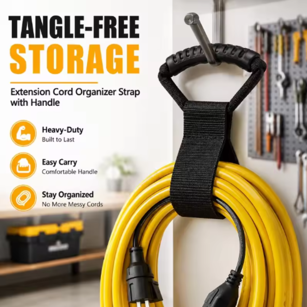 Yopolaz Pengikat Selang Kabel Velcro Tie Down Organizer with Handle L - PV-10 Gambar produk Yopolaz Pengikat Selang Kabel Velcro Tie Down Organizer with Handle L - PV-10 - 1