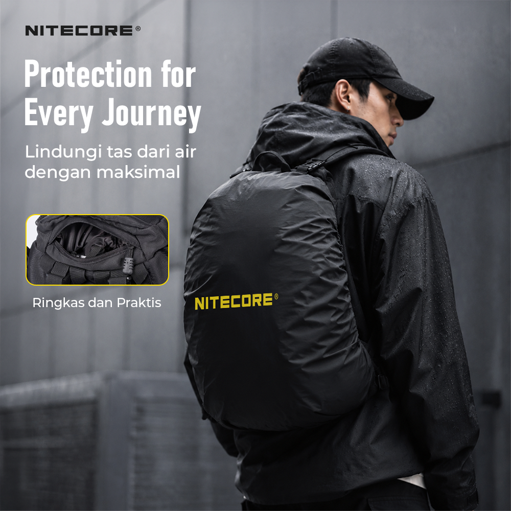 NITECORE Tas Ransel Punggung Laptop Tactical Backpack Outdoor - BP20 Gambar produk NITECORE Tas Ransel Punggung Laptop Tactical Backpack Outdoor - BP20 - 6