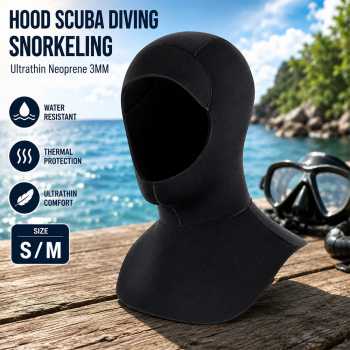 Gambar produk JoyMay Hood Scuba Diving Snorkeling Ultrathin Neoprene S/M - DH-030