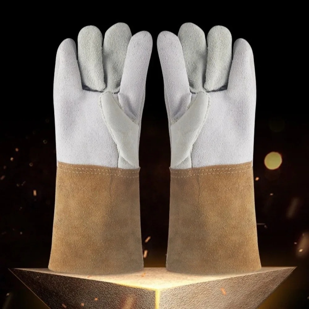 ArmaDES Sarung Tangan Las Kulit Double Layer Cowhide Welding Gloves - STL-10 Gambar produk ArmaDES Sarung Tangan Las Kulit Double Layer Cowhide Welding Gloves - STL-10 - 1