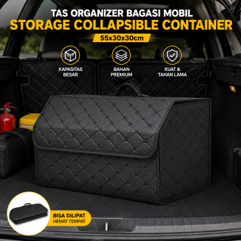 Cipop Tas Organizer Bagasi Mobil Storage Collapsible Container - CP9