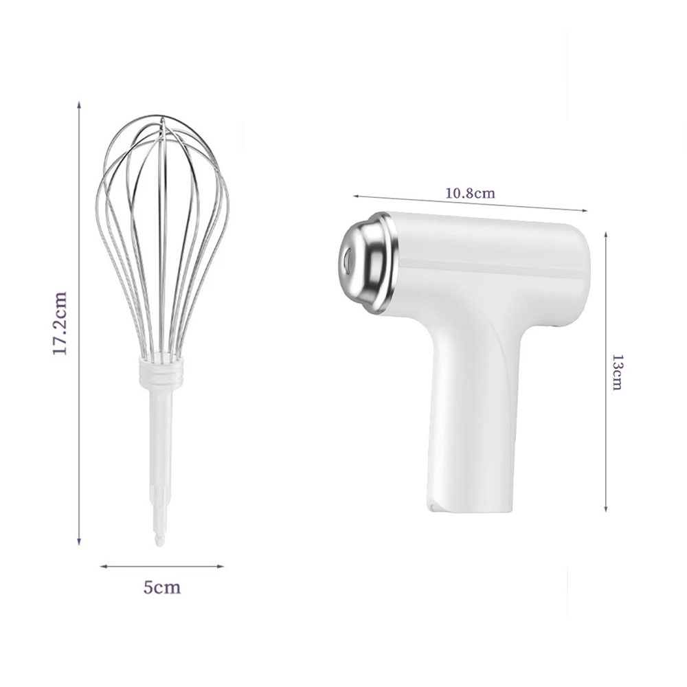 HAOY Mixer Elektrik 3 Kecepatan Hand Whisk Multi Function 13W 800mAh - HMF30 Gambar produk HAOY Mixer Elektrik 3 Kecepatan Hand Whisk Multi Function 13W 800mAh - HMF30 - Kemasan