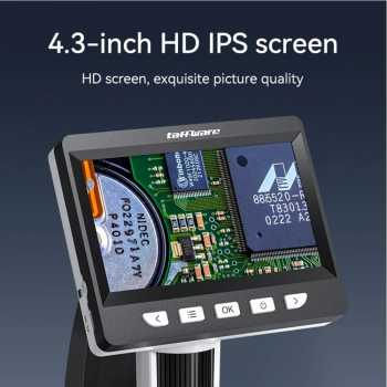 Taffware Mikroskop Digital Monitor 1080P 1000x 4.3 Inch 2MP 1200mAh - 306B