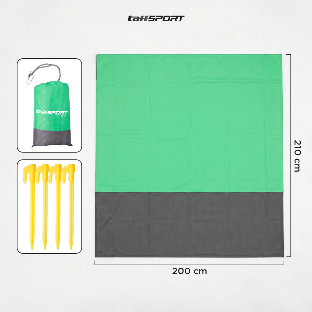 TaffSPORT Tikar Lipat Matras Camping Piknik Outdoor Waterproof Mat 2x2.1M - FS-008 Gambar produk TaffSPORT Tikar Lipat Matras Camping Piknik Outdoor Waterproof Mat 2x2.1M - FS-008 - 8