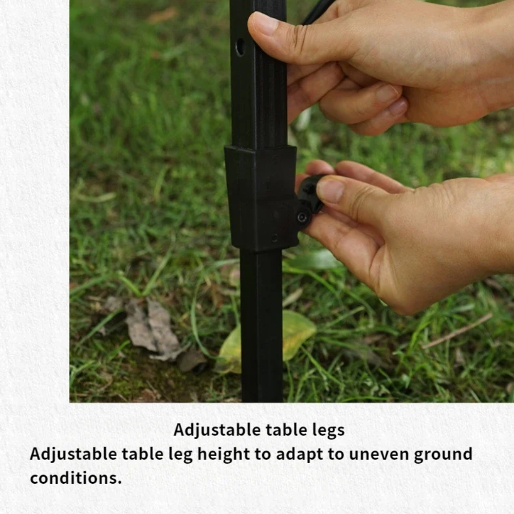 Foretan Meja Lipat IGT Camping Foldable Portable Table Aluminium Plate - TY-IGT2 Gambar produk Foretan Meja Lipat IGT Camping Foldable Portable Table Aluminium Plate - TY-IGT2 - 4