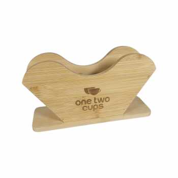 Gambar produk One Two Cups Tempat Filter Kertas Kopi Tray Rack Stand Coffee Paper - ZJ013 - 1