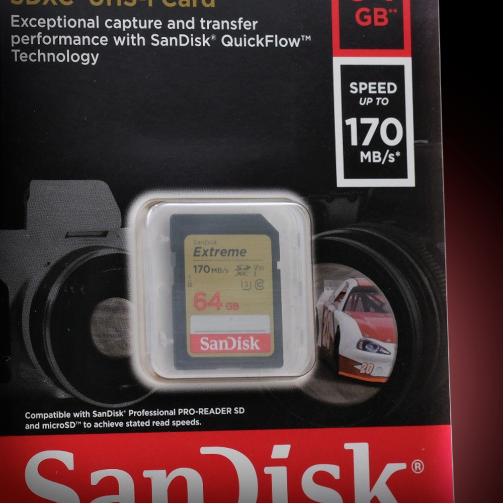 SanDisk Extreme SDXC UHS-I Card V30 U3 Class 64GB-SDSDXV2-064G - SDSDXV Gambar produk SanDisk Extreme SDXC UHS-I Card V30 U3 Class 64GB-SDSDXV2-064G - SDSDXV - 1