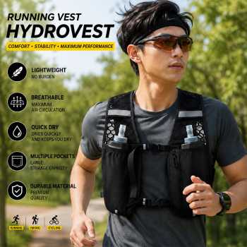 Gambar produk MPP Running Vest Hydrovest Hydration Breathable Rompi Lari Outdoor - WP400