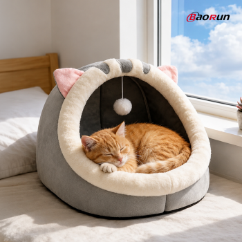 BaoRun Keranjang Tidur Hewan Peliharaan Kucing Cat House Tent - HTC01
