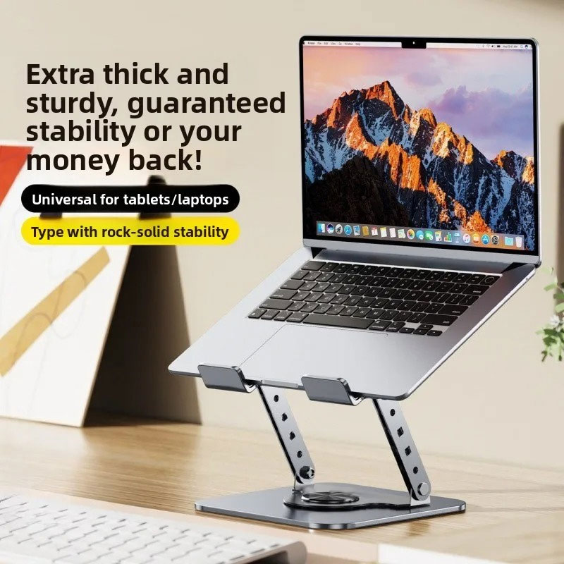 Dawadeslo Stand Laptop Carbon Steel Dudukan Holder Foldable Adjustable - SG-19 Gambar produk Dawadeslo Stand Laptop Carbon Steel Dudukan Holder Foldable Adjustable - SG-19 - 1