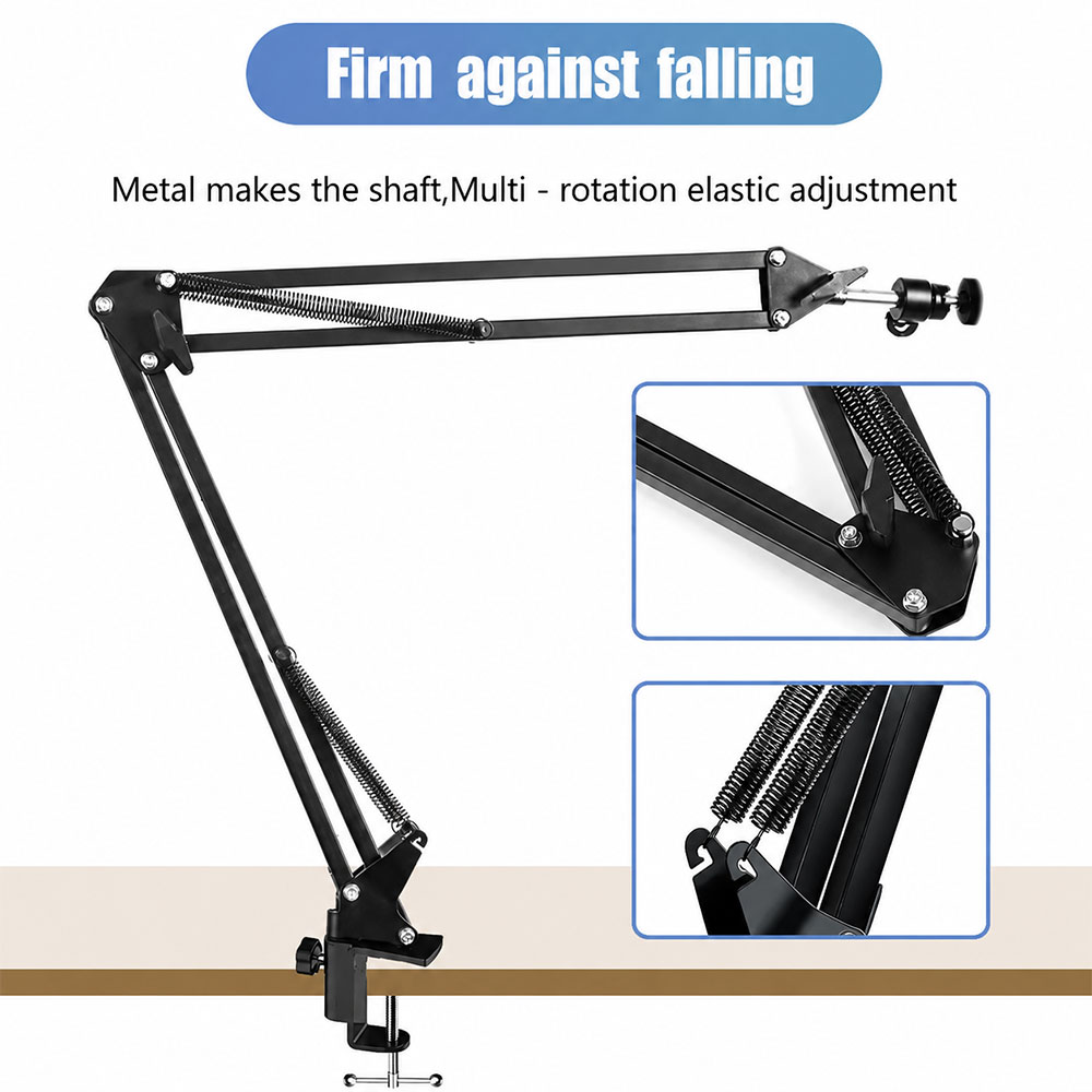 Gambar produk BAO Lampu Fill Light LED Dimmable 3in1 Color 10W with Arm Stand 12Inch - ZGRL-12 - 3