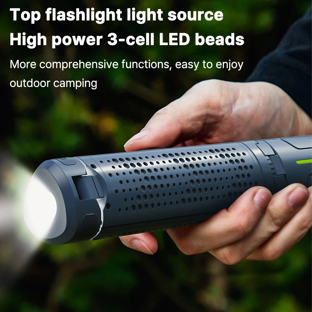 BUB Lampu LED Camping Teleskopik 360 Dimmable Waterproof 20W 8000mAh - KXK-2086 Gambar produk BUB Lampu LED Camping Teleskopik 360 Dimmable Waterproof 20W 8000mAh - KXK-2086 - 3