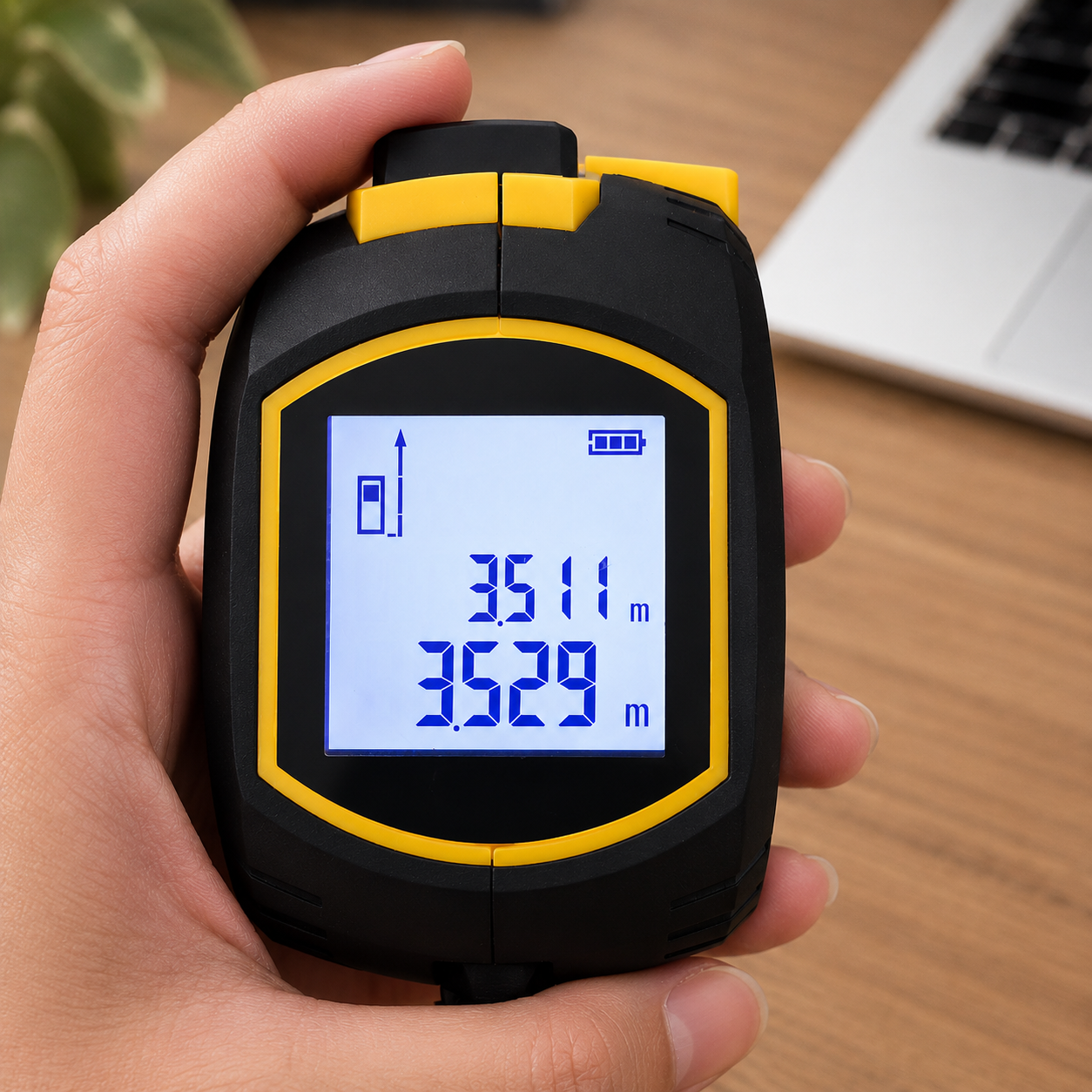 TELEHILL Meteran Laser Digital Distance Meter Rangefinder 3in1 40M - TH589 Gambar produk TELEHILL Meteran Laser Digital Distance Meter Rangefinder 3in1 40M - TH589 - 2