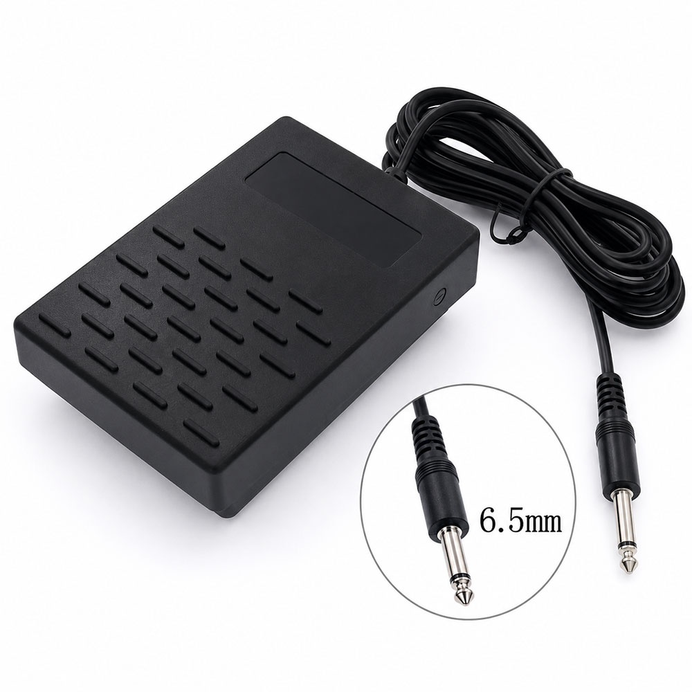 Tooy Sustain Pedal Universal Keyboard Drum Piano Elektrik Damper MIDI 6.5mm - WTB-010 Gambar produk Tooy Sustain Pedal Universal Keyboard Drum Piano Elektrik Damper MIDI 6.5mm - WTB-010 - 3