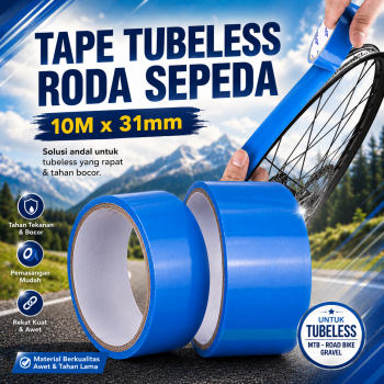ZTTO Tape Tubeless Roda Ban Sepeda MTB Road Bike Rim Tape Strips