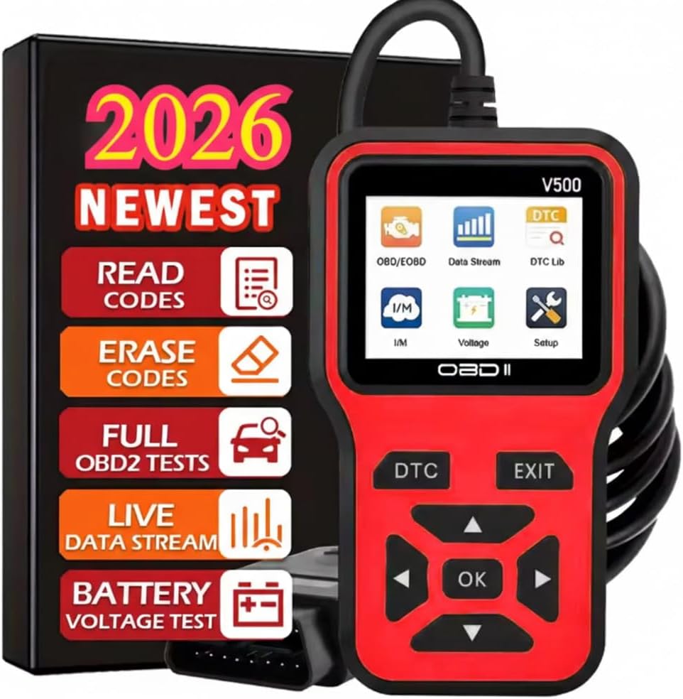 Everfun Alat OBD2 Pembaca Kode Diagnostik Mobil Otomotif Code Reader - V500 Gambar produk Everfun Alat OBD2 Pembaca Kode Diagnostik Mobil Otomotif Code Reader - V500 - 5