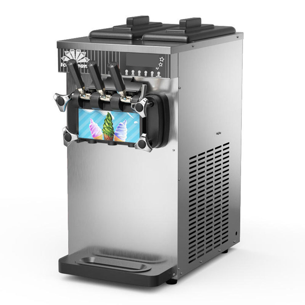 FUWODA Ice Cream Maker Commercial Mesin Pembuat Es Krim 3 Rasa 1300 W - ZB-BQL128 Gambar produk FUWODA Ice Cream Maker Commercial Mesin Pembuat Es Krim 3 Rasa 1300 W - ZB-BQL128 - Kemasan