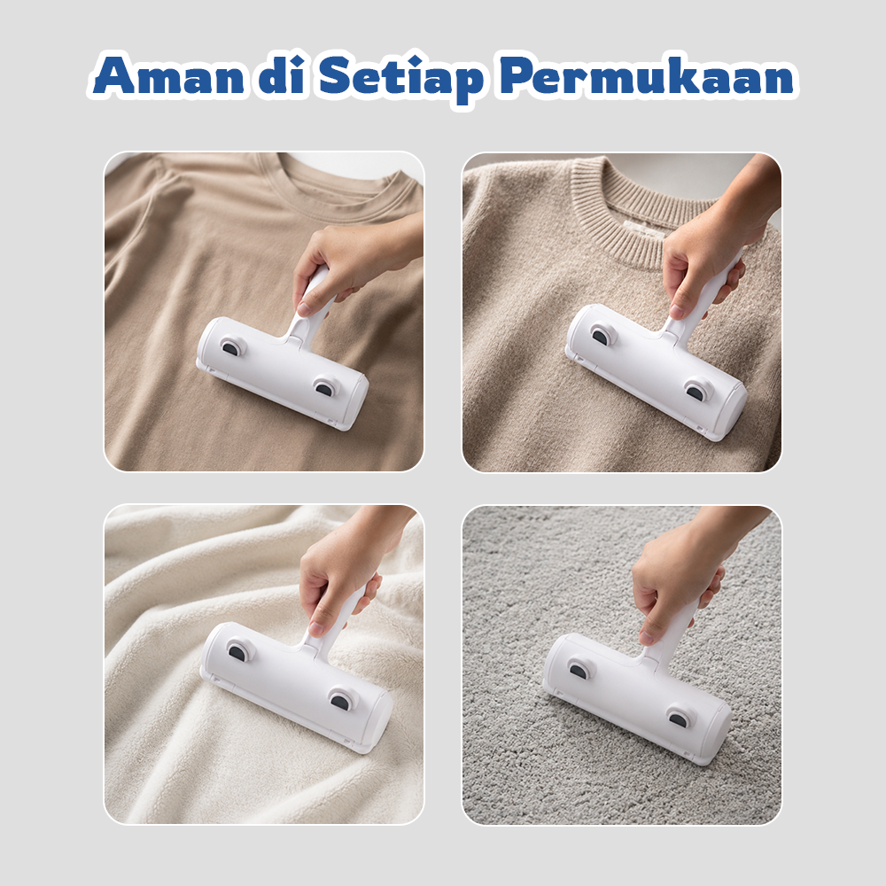 LemonBest Pembersih Bulu Binatang Lint Remover Roller Pet Hair - L-01 Gambar produk LemonBest Pembersih Bulu Binatang Lint Remover Roller Pet Hair - L-01 - 3