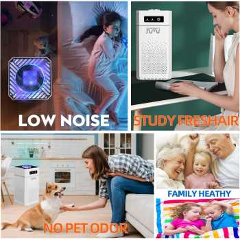 Gambar produk Taffware HUMI Air Purifier Deodorizer Negative Ion H11 HEPA Filter - TC-003 - 4