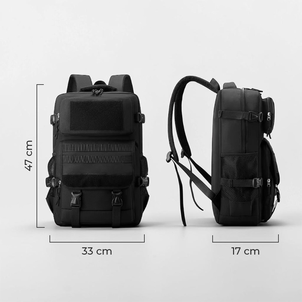 MOJOYCE Tas Ransel Kanvas Traveling Hiking Backpack Oxford Waterproof - MJ700 Gambar produk MOJOYCE Tas Ransel Kanvas Traveling Hiking Backpack Oxford Waterproof - MJ700 - 8