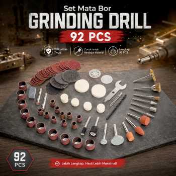 Set Mata Bor Grinding Polishing Sanding Cutting Drill 92 PCS - KSDMPJ-2