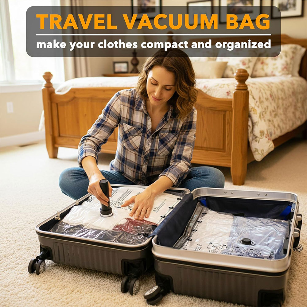 VRTY Kantong Plastik Vakum Pakaian Vacuum Compression Bag 15 PCS - YK-110 Gambar produk VRTY Kantong Plastik Vakum Pakaian Vacuum Compression Bag 15 PCS - YK-110 - 4