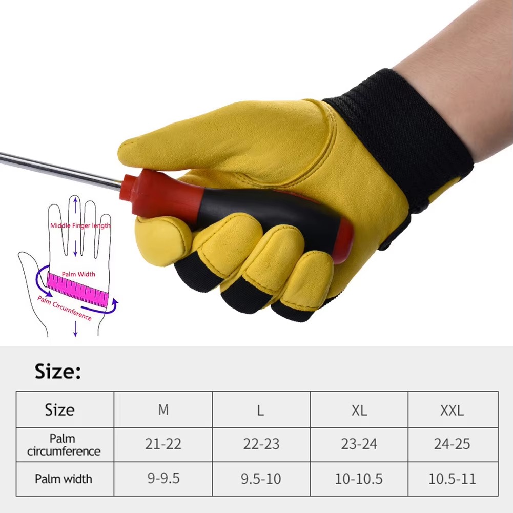 ArmaDES Sarung Tangan Las Kulit Domba Sheepskin Welding Gloves XL - STL-20 Gambar produk ArmaDES Sarung Tangan Las Kulit Domba Sheepskin Welding Gloves XL - STL-20 - Kemasan