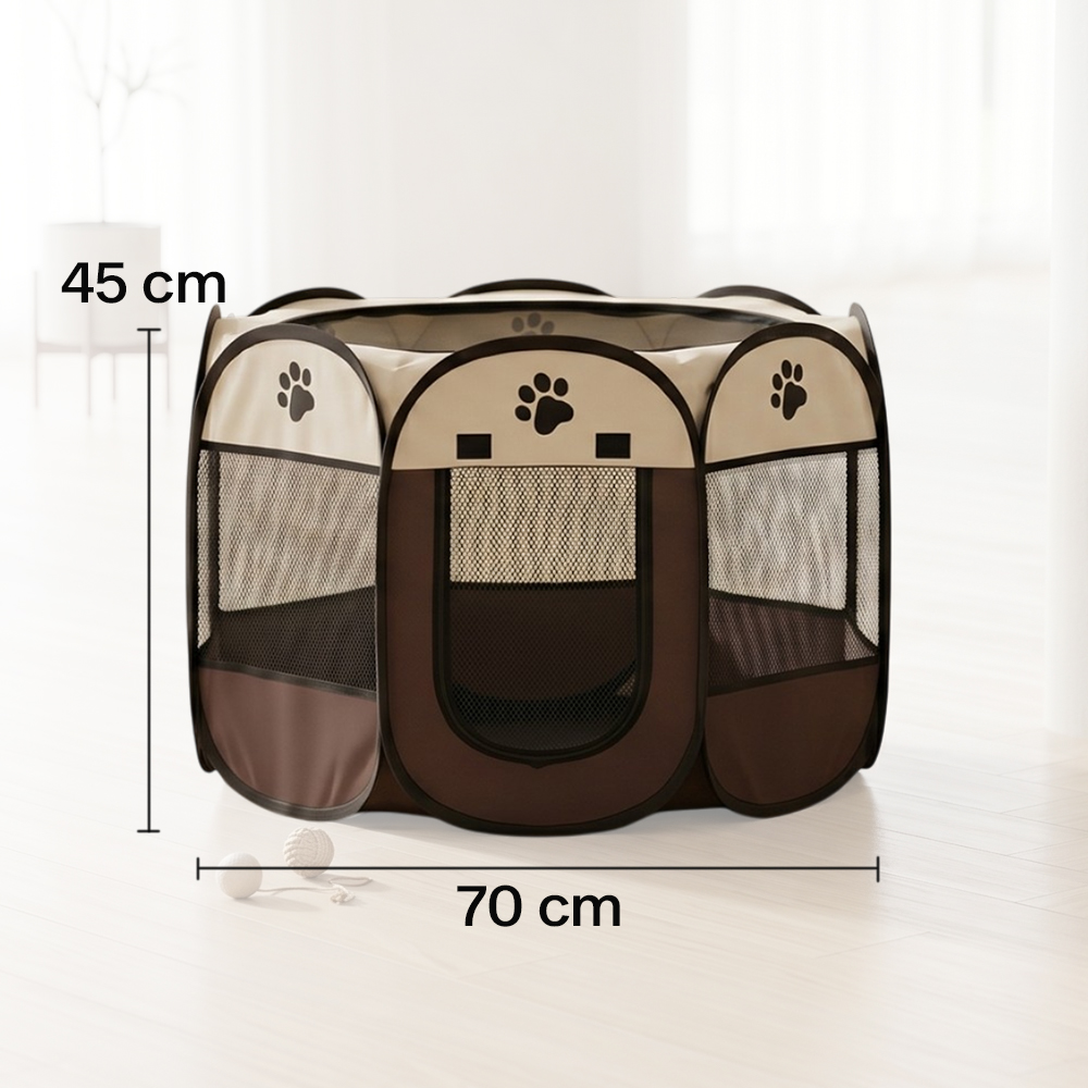 BRun Kandang Lipat Hewan Peliharaan Foldable Pet Cage Waterproof - WL00 Gambar produk BRun Kandang Lipat Hewan Peliharaan Foldable Pet Cage Waterproof - WL00 - 8