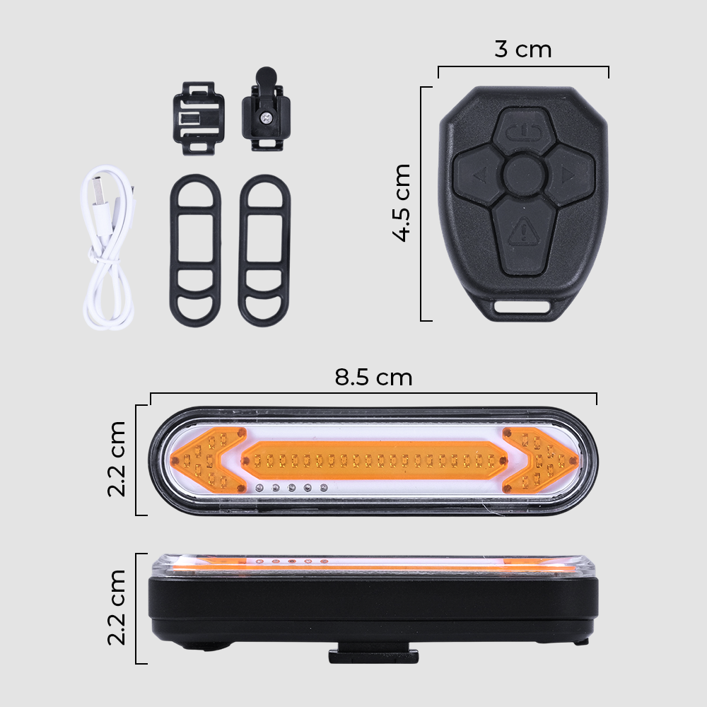 Machfally Lampu Belakang Sepeda LED Rechargeable Tail Light 50 Lumens - BK600 Gambar produk Machfally Lampu Belakang Sepeda LED Rechargeable Tail Light 50 Lumens - BK600 - 8